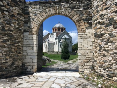 067 Monastery Studenica, World Heritage Site with hotel and restaurant